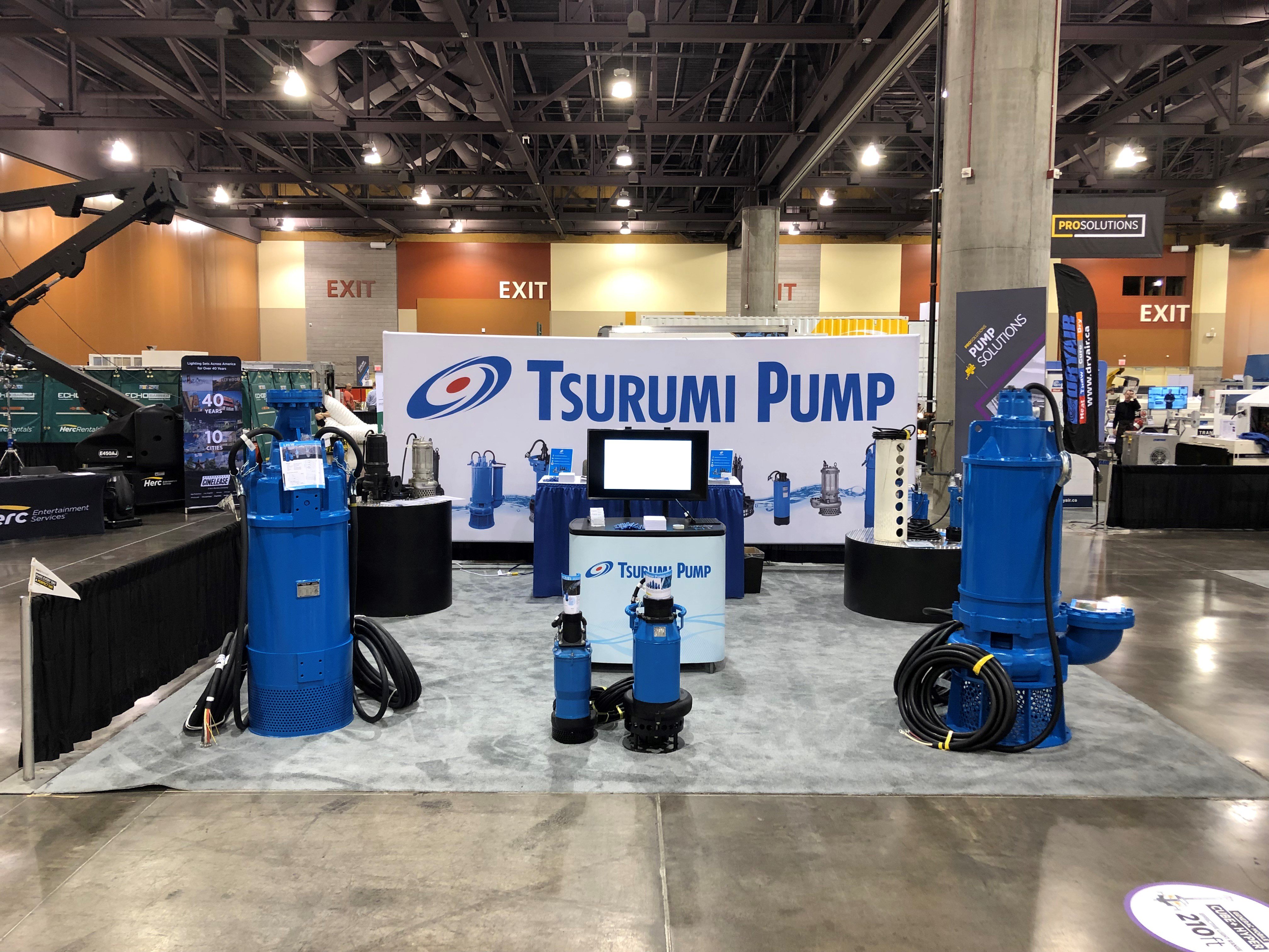Tsurumi Pump on Twitter see us today at the Herc Pro Expo at the