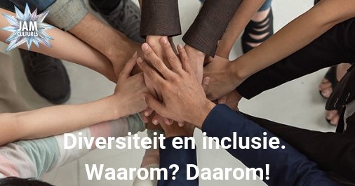 Diversiteit en inclusie. Waarom? Daarom! Stop met onderzoek naar de nut en noodzaak van diversiteit en inclusie. Het is uitstelgedrag om niet te hoeven handelen. <a href="/jitskekramer/">Jitske Kramer</a> geeft 4 redenen om uit deze gedachtemolen te kunnen stappen. #jamcultures
bit.ly/2UuW3oc