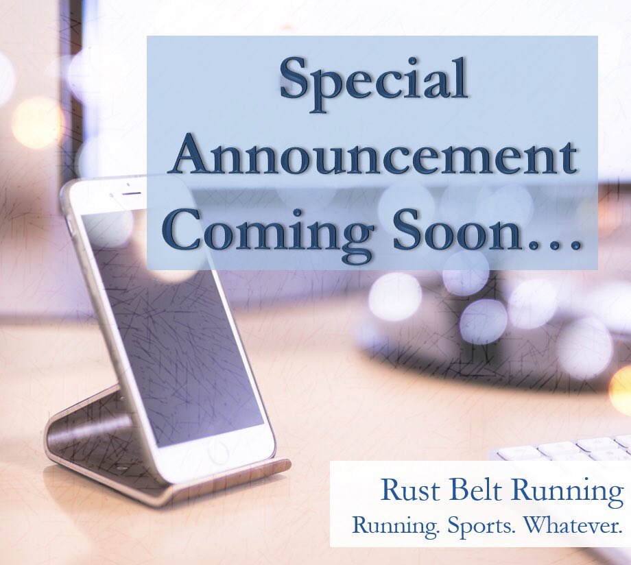 RustBeltRunning's tweet photo. Stay tuned... π±
#RustBeltRunning #RBRLive #AskRBR #running #RunCLE #ClevelandMarathon #Marathontraining #Spontaneity #YNWA https://t.co/Lybv38pKtn