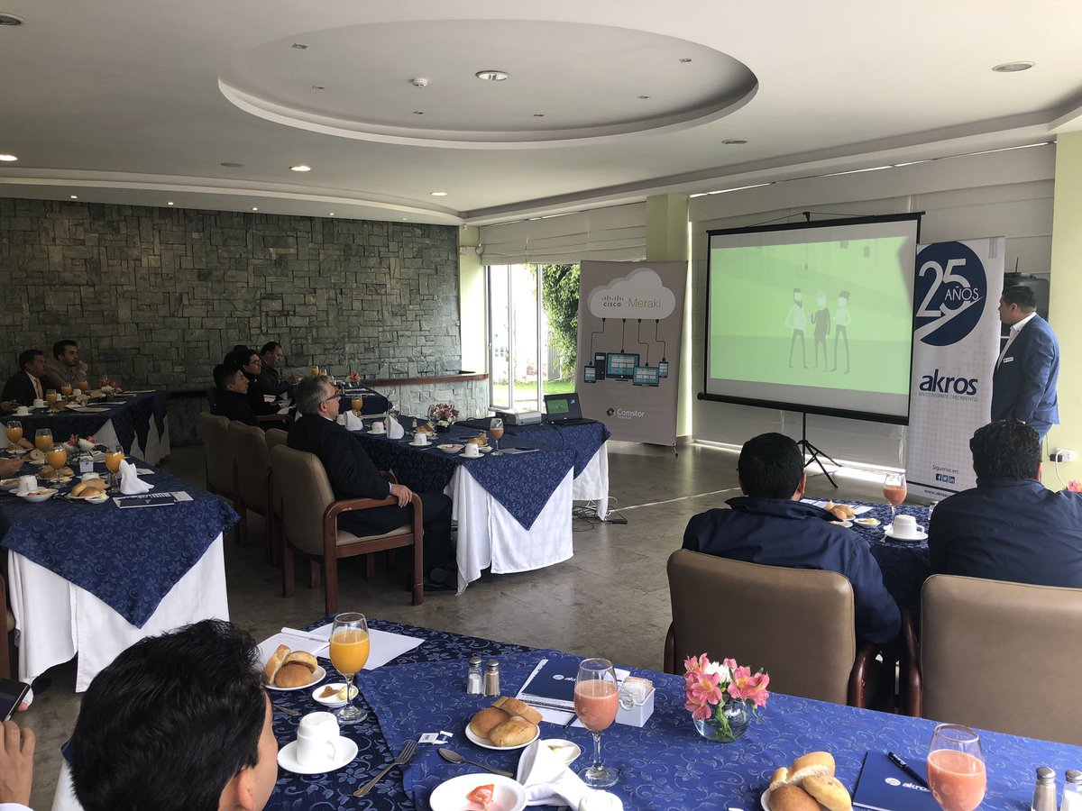 CChaurel's tweet image. En este momento!! Evento #SimpleIT @AkrosCorp #CiscoMeraki