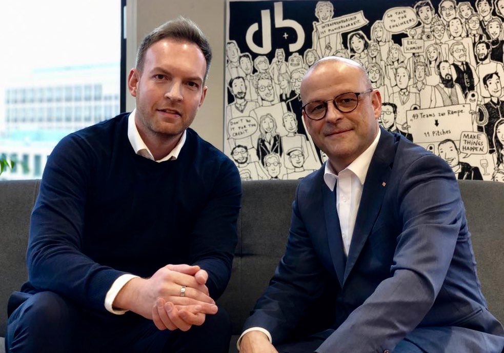 Tolles Gespräch heute mit unserem Vorstand Personal und Recht, Martin Seiler, über #Digitalisierung, neue Kompetenzen und unser Gründerprogramm #DBintrapreneurs. Video folgt.