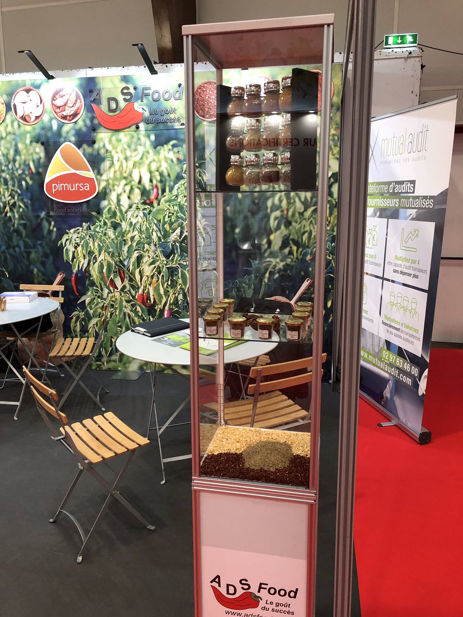 Adsfoodepices's tweet photo. @Adsfoodepices sur le salon du CFIA de Rennes, venez découvrir notre univers d'épices ... https://t.co/mK0IE9l24y @tripierdefrance @fauchere94 @MaisonneuveMart @groupe_ovimpex @fed_idf @confboucherie @AntoineDupuy @annie_ovimpex #epices #marinades https://t.co/HNp3eIy91y