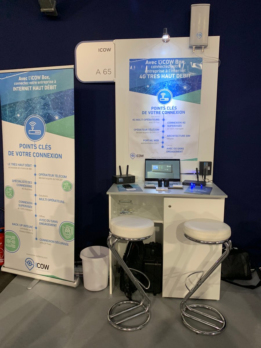 🏦 iCOW SYSTEMS est actuellement présent au Salon #ITPartners2019 au Stand A65
🎁 N'hésitez pas à venir faire un tour sur notre stand afin de discuter avec notre équipe qualifiée et participer à notre #concours pour tenter de gagner un second iPAD AIR ou une bouteille de Ruinart