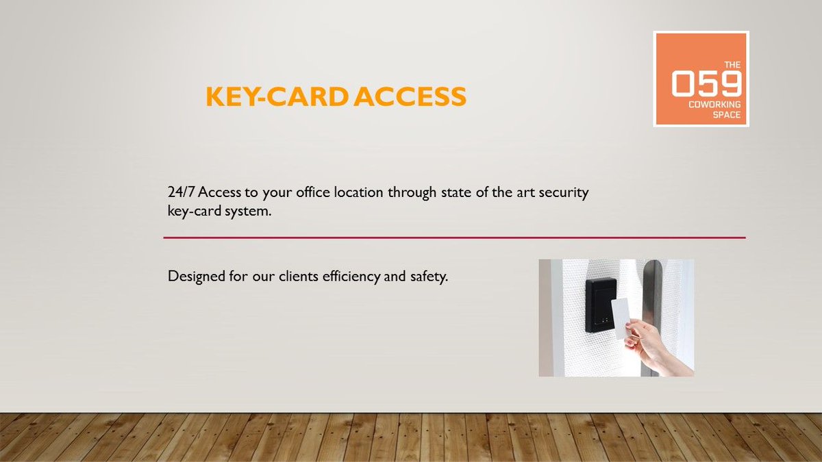 059_CoWorking's tweet image. 24/7 Key-card access included in all our membership options, more information available @ 059.ie