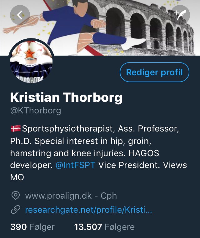 Professor Kristian Thorborg (@kthorborg) on Twitter photo <a href="/GISPT_gissport/">GISSPORT-GISPT</a> <a href="/BJSM_BMJ/">British Journal of Sports Medicine (BJSM)</a> <a href="/JOSPT/">JOSPT Community</a> <a href="/ACChievoVerona/">A.C. ChievoVerona</a> <a href="/clare_ardern/">Clare Ardern</a> <a href="/AIFI_nazionale/">AIFI</a> <a href="/fisioplaza1981/">Andrea Piazze</a> <a href="/IntFSPT/">IFSPT</a> <a href="/AlliGokeler/">Alli Gokeler</a> @NicolaPhillPT @KarimKhan_IMHA <a href="/CAskling/">carl askling</a> Honored to be the President of this awesome #GISPT19 conference. Don’t miss this high-level sportsphysio event. Until June 9th #IAmNotSpartacus #IAmGISPT <a href="/GISPT_gissport/">GISSPORT-GISPT</a> <a href="/BJSM_BMJ/">British Journal of Sports Medicine (BJSM)</a> <a href="/JOSPT/">JOSPT Community</a> <a href="/ACChievoVerona/">A.C. ChievoVerona</a> <a href="/clare_ardern/">Clare Ardern</a> <a href="/AIFI_nazionale/">AIFI</a> <a href="/fisioplaza1981/">Andrea Piazze</a> <a href="/IntFSPT/">IFSPT</a> <a href="/AlliGokeler/">Alli Gokeler</a> @NicolaPhillPT @KarimKhan_IMHA <a href="/CAskling/">carl askling</a> Honored to be the President of this awesome #GISPT19 conference. Don’t miss this high-level sportsphysio event. Until June 9th #IAmNotSpartacus #IAmGISPT