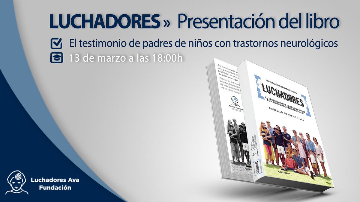 📚 Hoy, <a href="/LuchadoresAVA/">Fundación Luchadores AVA</a> presenta en nuestro auditorio el libro "Luchadores", con prólogo de <a href="/_IreneVilla_/">Irene Villa ☮️</a>. Un recorrido por catorce vidas alegre, optimista y motivador. Más información y reserva de plazas en atlcapital.es/responsabilida…