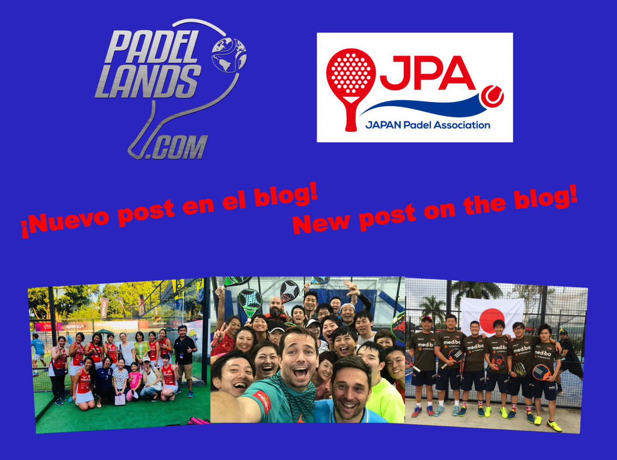 PadelLands's tweet photo. ¡Viajamos ✈️ a #Japón 🇯🇵! Afición al #padel en el país del sol naciente. Nos lo cuenta @KojiNakatsuka, presidente de la Asociación Japonesa de Padel (@japan_padel), en nuestro blog: https://t.co/WFcXJ8O7H0. #PadelJapan #Padel Time #Blogdepadel #PadelFun #PadelOn https://t.co/SACsCcmsYZ