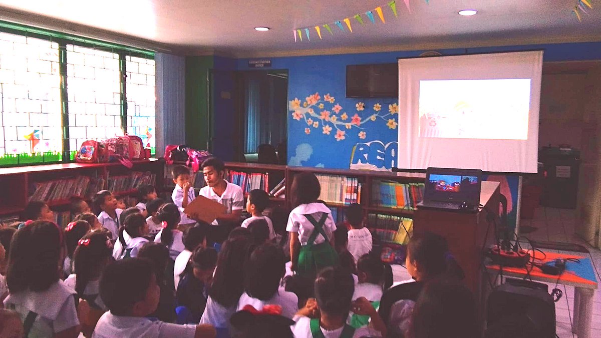 judeseoh's tweet photo. Story time with Bosxz Judex...
Thank you National Library of the Philippines!
#PublicLibraryDay https://t.co/tBDxmZ26zm