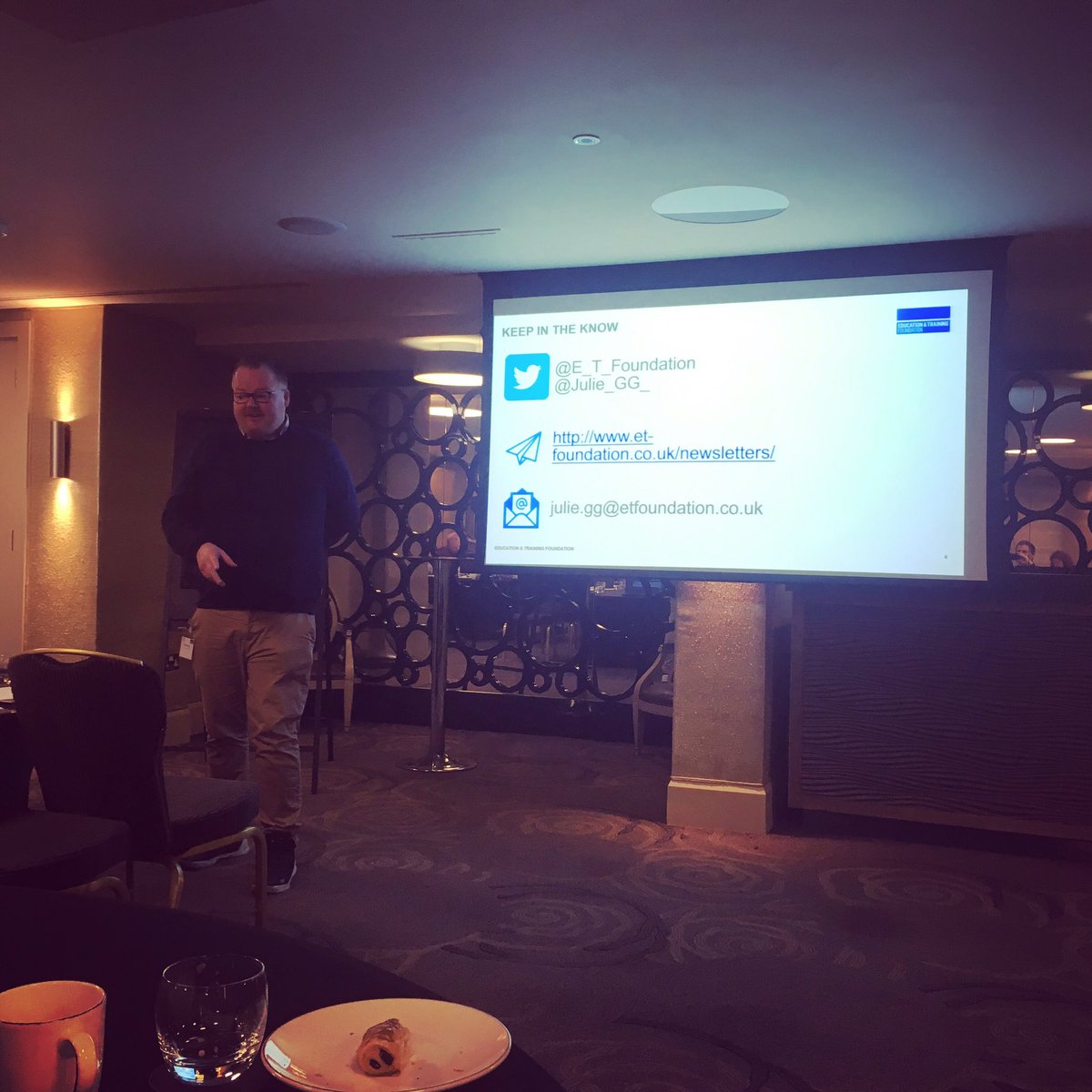 Exciting presentation from <a href="/RichardWardGC/">Richard Ward</a> at today’s <a href="/OTLAGateshead/">Outstanding Teaching Learning & Assessment Project</a> meeting talking about the successful completion of our incubation studio project. Focused on the the close industry links it creates with <a href="/tombolacareers/">tombola Careers</a> and <a href="/weareproto/">PROTO</a> and the measurable impact on students