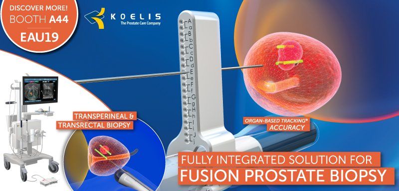 🇪🇸 Discover Trinity® + our NEW solutions at #EAU19 BOOTH A44 

•Apollo®First Smart Assistant for #ProstateBiopsy
•Katty Upcoming Targeted #FocalTreatment 

All details here:
➡️mailchi.mp/4640106cadd0/e…

#focaltherapy  #ProstateCancer @Uroweb