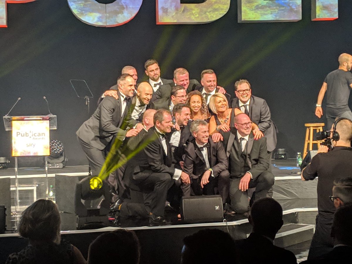 So proud to be associated with our great team ⁦@TheDelticGroup⁩ who won best late night operator at  #publicanawards19 but importantly delighted to be associated with a fantastic industry all my career. Surely there isn’t a friendlier more supportive sector