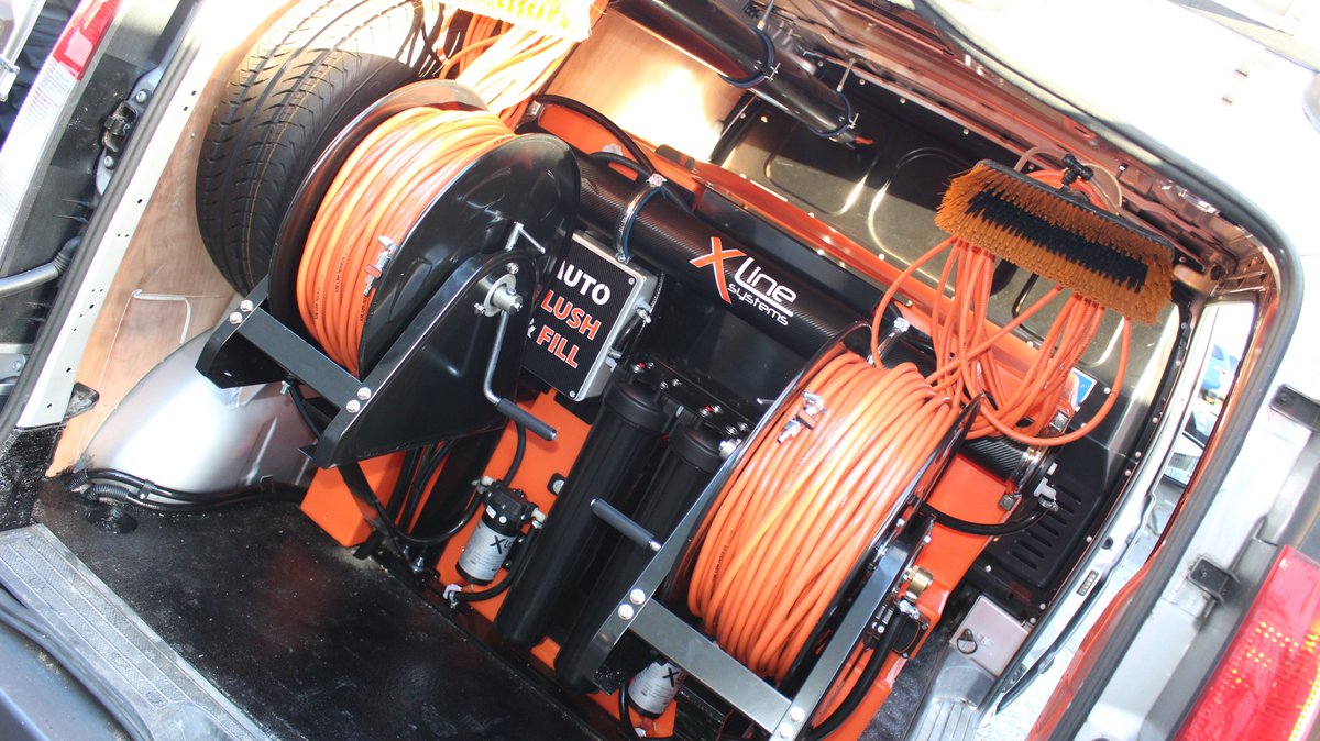 xlinesystems's tweet photo. Tuesdays installation with our good friends at Pureflow 750ltr 2 man ,  raised 700 series reels, pole tidy tubes and in-house waterproofing.  Only 2 weeks left on our free upgrade and free installation offer call  for a quote .. 01159394444 https://t.co/HpCpTeDMoS