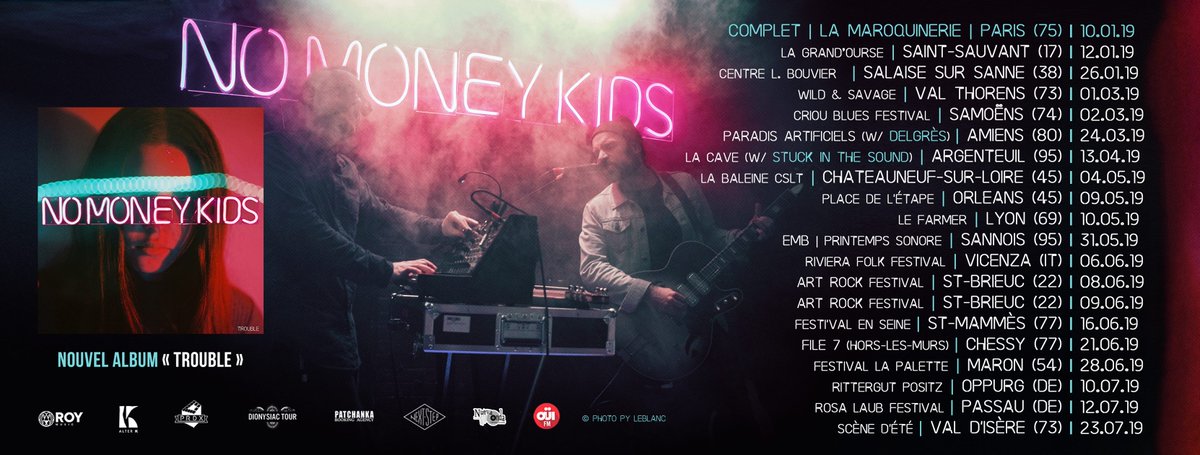 Petit aperçu de la tournée de <a href="/NoMoneyKids/">No Money Kids</a> 🤟
Si vous ne les avez pas encore vu, foncez, c'est énorme ! Ca remplace une séance de sport facilement 😂

>> Tickets : nomoneykids.com/#section-conce…