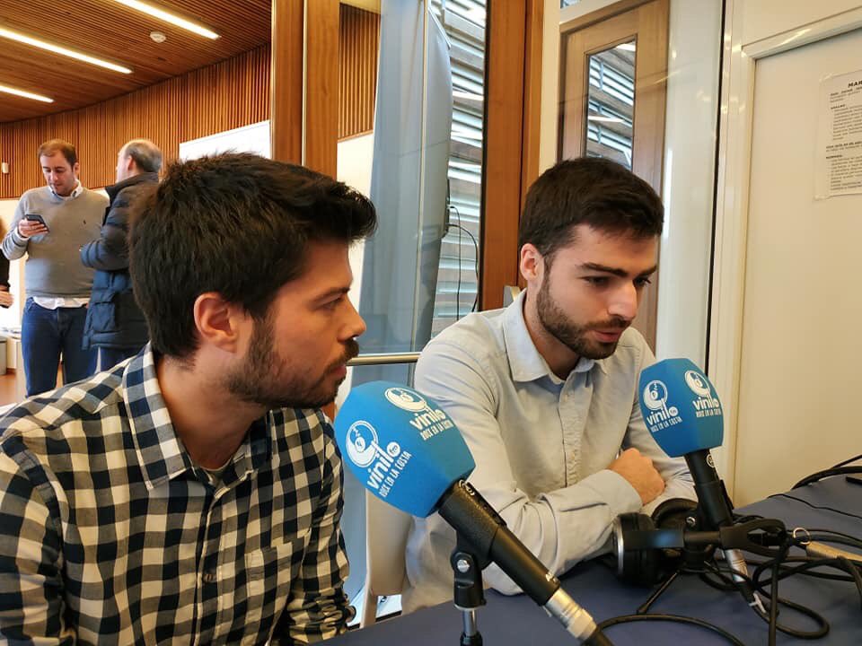 kidytechy's tweet photo. Hoy parte del equipo estamos en el @Sopelabm y hemos estado hablando en @VINILOFM sobre el proyecto. Nos hace especial ilusión que el pueblo de nuestro CEO @jon_gl apoye el #emprendimiento con eventos como éste. #networking #sopela #startup https://t.co/6jT1ozGRf8
