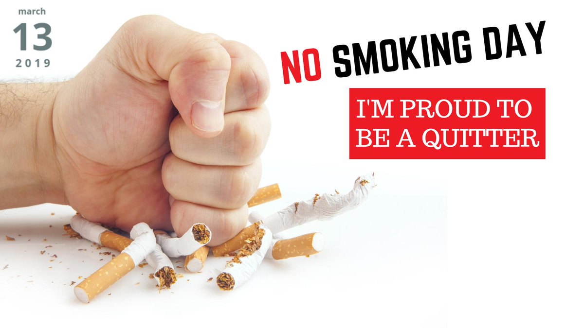 I am a QUITTER! Are You?
#WorldNoSmokingDay