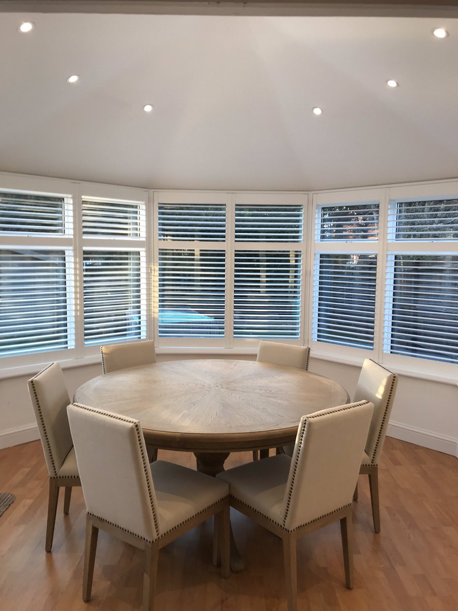 windowshutterco's tweet image. Gorgeous dining area I installed #plantationshutters to recently. You can read my customer reviews  @Checkatrade