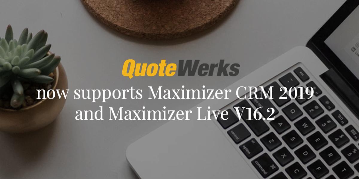 ITMicroscope's tweet image. QuoteWerks now supports Maximizer CRM 2019 and Maximizer Live V16.2

Download Here:
quotewerks.com/reqdemo.asp?

#ITMicroscope #QuoteWerks #GoGlobalForWindows #Software #Computing