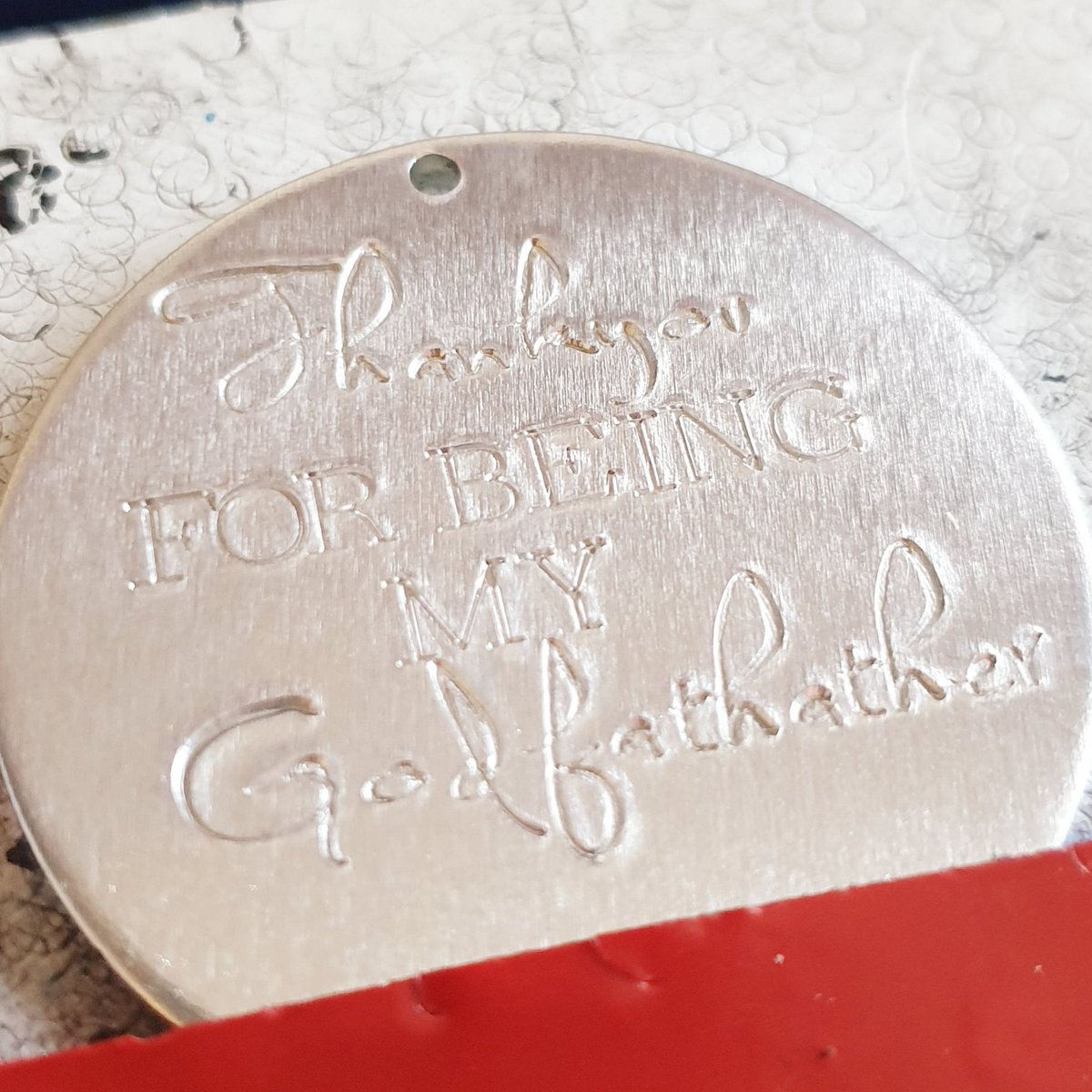 HLBespoke's tweet photo. Love making new words 🙈 Too busy singing - obviously 🎶🎤🎧🎵
#Godfathather
.
.
.
.
#doh #mistakes #godfather #whenitgoeswrong #startagain #personalisedgifts #wip #workinprogress #mustconcentrate https://t.co/OkCgL7m4J1