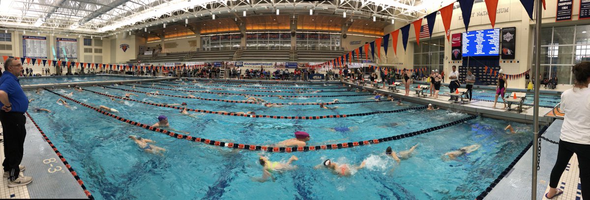 PASwimming's tweet photo. RT @swimming_ys: @YSAthletics Up and moving early at Bucknell. Girls turn to go first @PIAASports #DoItInTheAM #YSProud https://t.co/R2pS4jIIPt