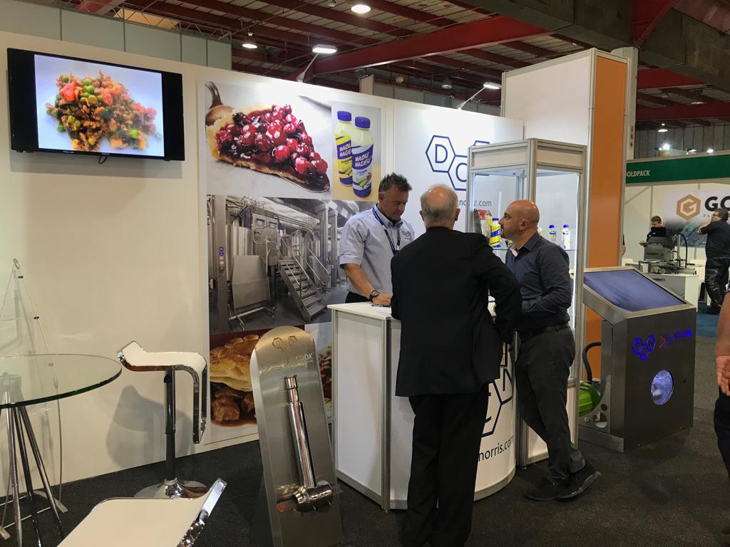 dc_norris's tweet photo. Day 2 of @PropakAfrica has kicked off, we are proud to be working alongside Claire Tucker at Courlanders, our Southern African agents and they are ready to answer your processing queries. Visit us at Hall 6 J10/K9.
#Propak19 #TeamPropak https://t.co/SHBSsHdSMW