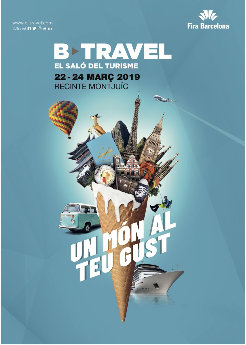 ordelsegre's tweet photo. 📣 La propera setmana, del 22 al 24 de març, assistirem de nou a la fira @BTravelShow , el saló del turisme 🏝🏕⛴ a @Fira_Barcelona.
Si veniu ens trobareu a l'espai #BIndustrial, amb tallers de recerca d'or, sortejos, promocions i tota la informació de les nostres activitats. https://t.co/gRREHYBhHK