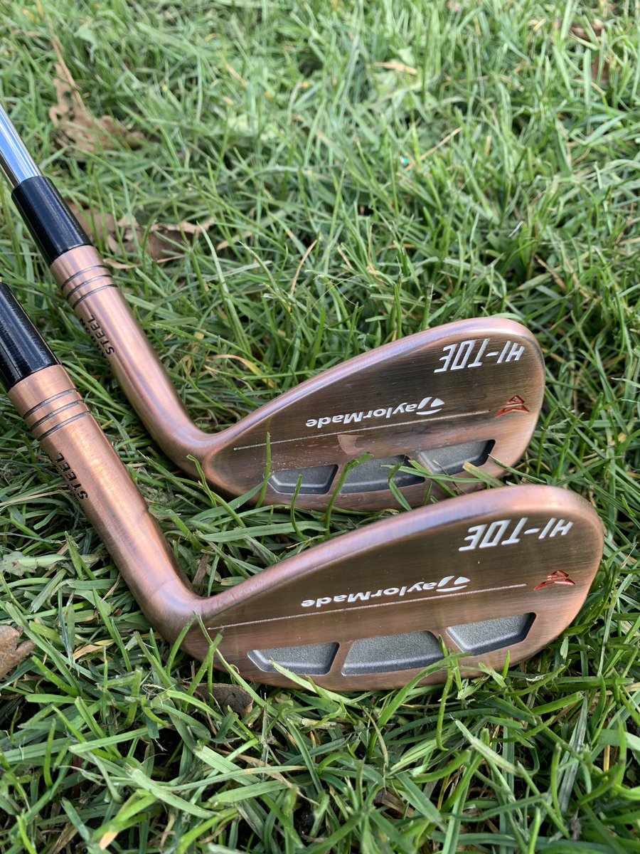 golfporter's tweet photo. Just had my new @TaylorMadeTour Hi-Toe wedges in which almost completes my set #everybodygetsfaster thank u Taylormade https://t.co/hV8DQka75B
