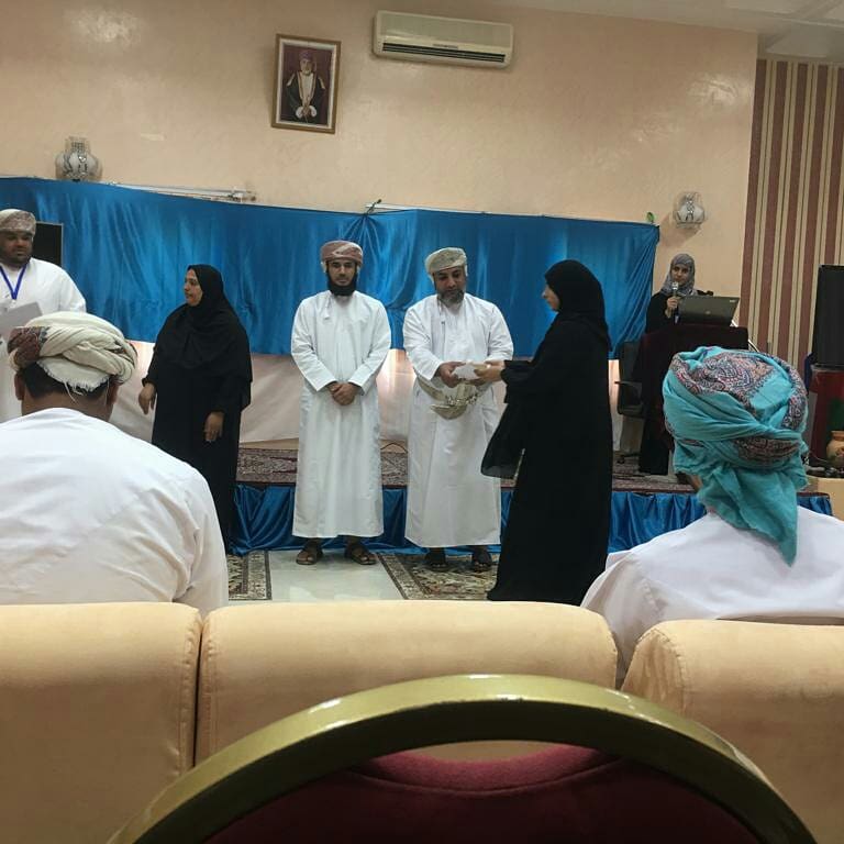 حفل بلدية إزكي  بالتعاون مع ممرضات مدارس إزكي  بمناسبة يوم التمريض الخليجي ٢٠١٩/٣/١٣