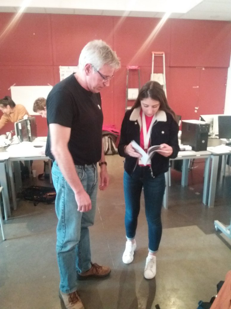 bimsaintetienne's tweet photo. Alain Picard formateur chez @abvent vient aider nos équipes pendant 2 jours 😊
@Univ_St_Etienne @UniversiteLyon @cadwork @MINES_StEtienne @CreditAgricole @cadwork
#archi #architecture #ENSASE #BIMse #archistudent #bim #ARCHICAD #autocad https://t.co/8091gExooh