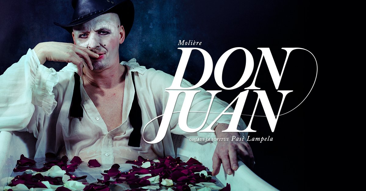 Mitäh! Eero Aho Don Juanina Turun Kaupunginteatterin syksyssä! Mukana myös Hannes Suominen. 😍 #donofturku