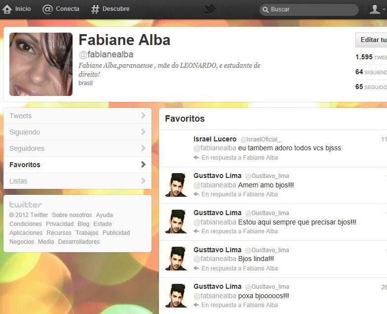 fabianealba's tweet photo. Já tive momentos de alegria no tt 😂✌🏻❤️ #fãmexxmoooo @gusttavo_lima  o ano era 2011 eu acho...😂❤️ https://t.co/xaaK67kjXl