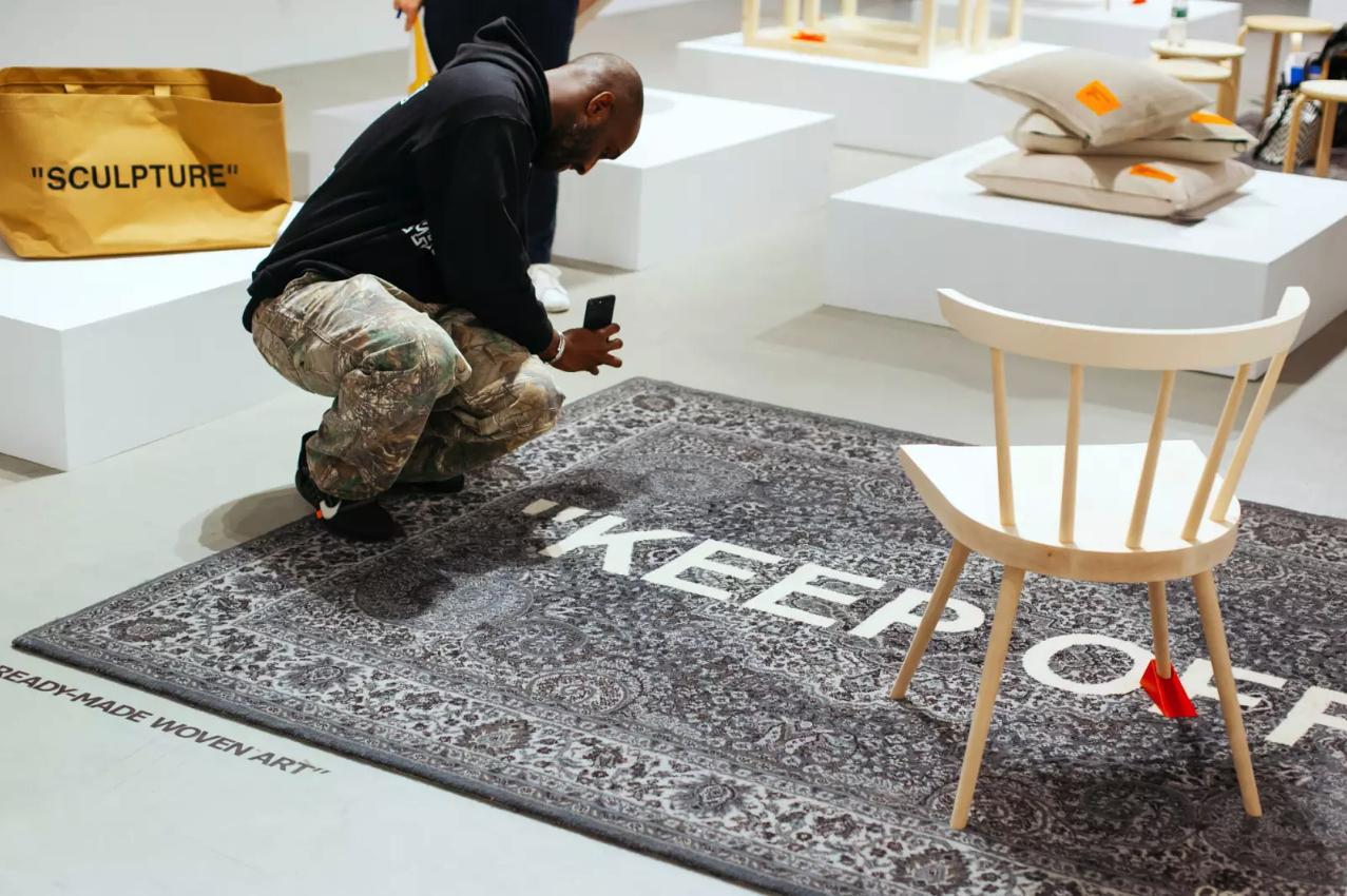 Virgil Abloh x IKEA - 格好よかっ Rug (GRAY) Virgil Abloh x IKEA - 格好よかっ Rug (GRAY)