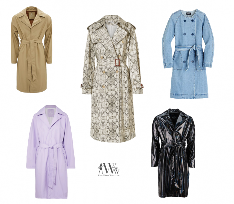 What2WearWhere's tweet photo. Chances are you already have a raincoat or two hanging in the closet - but be honest, do they look a little dated or worn? Treat yourself to a new stylish trench just in time for Spring! Our edit features pieces by @rainsdk, @JanePostCompany and @jcrew. https://t.co/qVvubzZ0T6 https://t.co/Opvpz90MIn