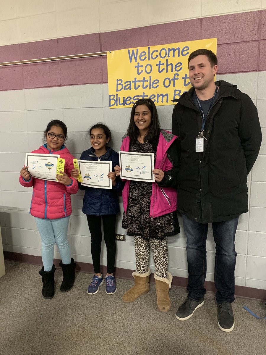 #steck5 had two teams compete in the 204 Crosstown Battle of the Bluestems. You made us proud IRZ Gurls! Congrats to the Narwhals for taking 3rd place! <a href="/steckeagles/">Steck Elementary</a> #futureready204