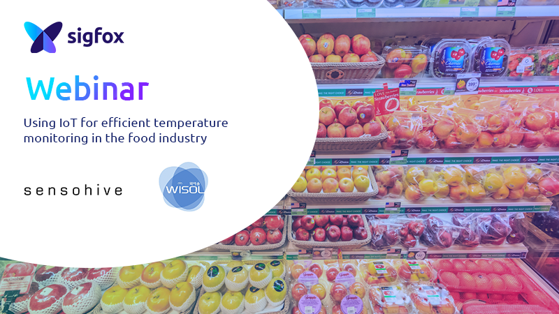 sigfox's tweet photo. Can #IoT make temperature monitoring in the food industry more efficient? We tell you how @sigfox is improving food quality🍎 ✨ and reducing food waste 🗑️ in our next webinar 🖥️
Register here 👉 https://t.co/fntAkhDvky https://t.co/HgzPgkdsU9