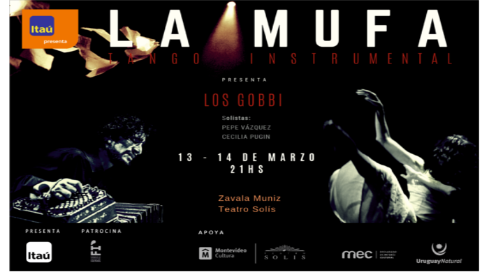 AGADU_UY's tweet photo. #LaMufa #TangoInstrumental
#Hoy y mañana, 21 horas, en la Sala Zavala Muniz del @TeatroSolis
+Info: https://t.co/SeW54vUbad https://t.co/YRL8sNTWMG