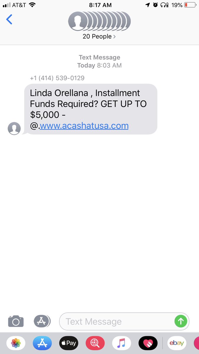 totalknockoff's tweet image. Being spammed via a group message with 20 other people without consent, how is this legal @ATT @FTC @ConsumerAffairs? #donotcall #donottext #spam