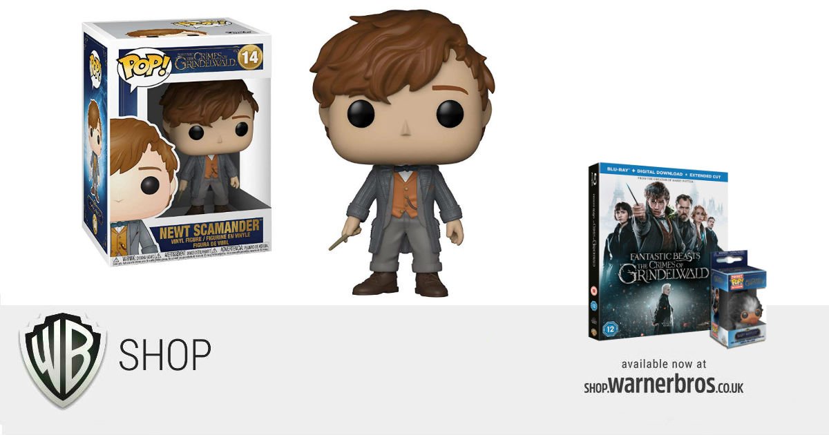 wbshopUK's tweet photo. RT &amp; Follow to be in with the chance to #Win a Newt Scamander Funko POP Vinyl:  

Pre-order #FantasticBeasts: The Crimes of Grindelwald &amp; receive a complimentary Baby Niffler Funko Pop! Keychain. *Subject to availability. 

https://t.co/RUz8e9FckO https://t.co/JHBzocKK7W