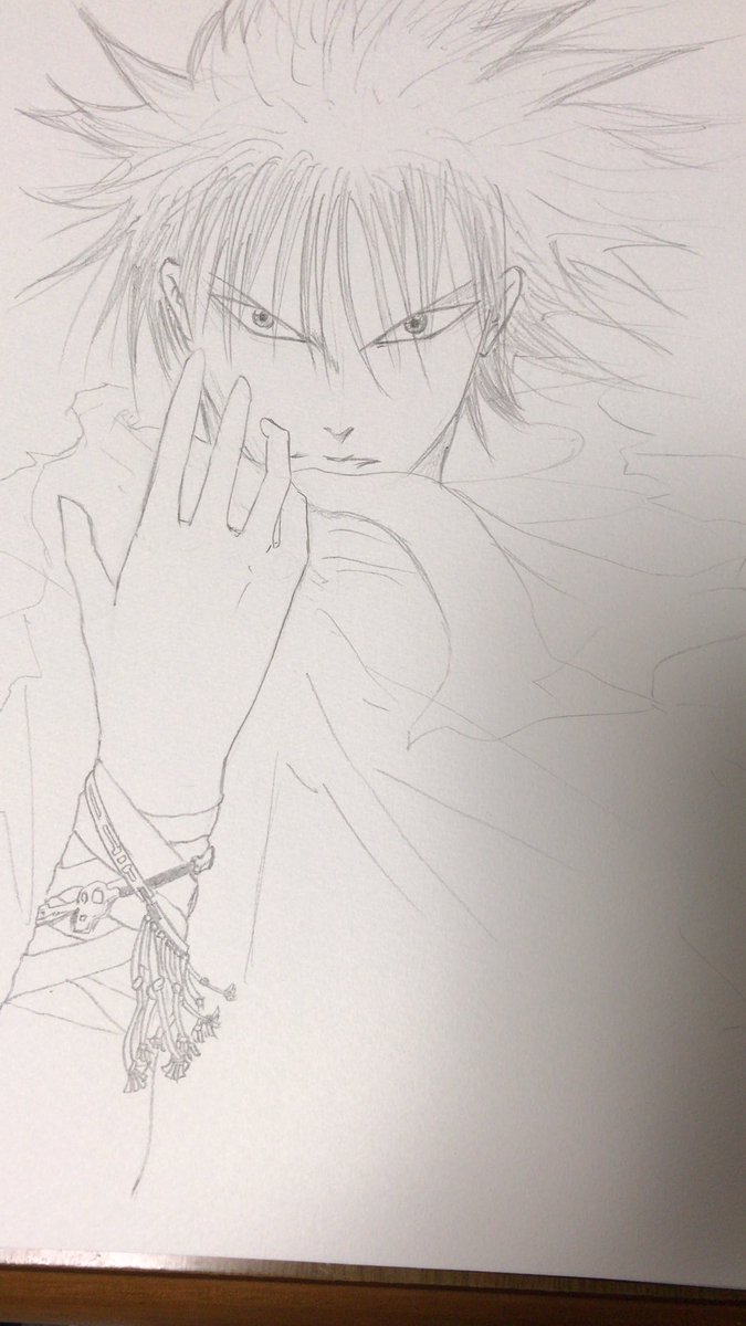 久しぶりに絵が描けて楽しかったです。去年描いた絵をまとめてツイートします。明日からは小説モードに戻ります。はやくキャラクター設定考えなきゃ!#ラム #魍魎戦記MADARA #モモンガ #18号 