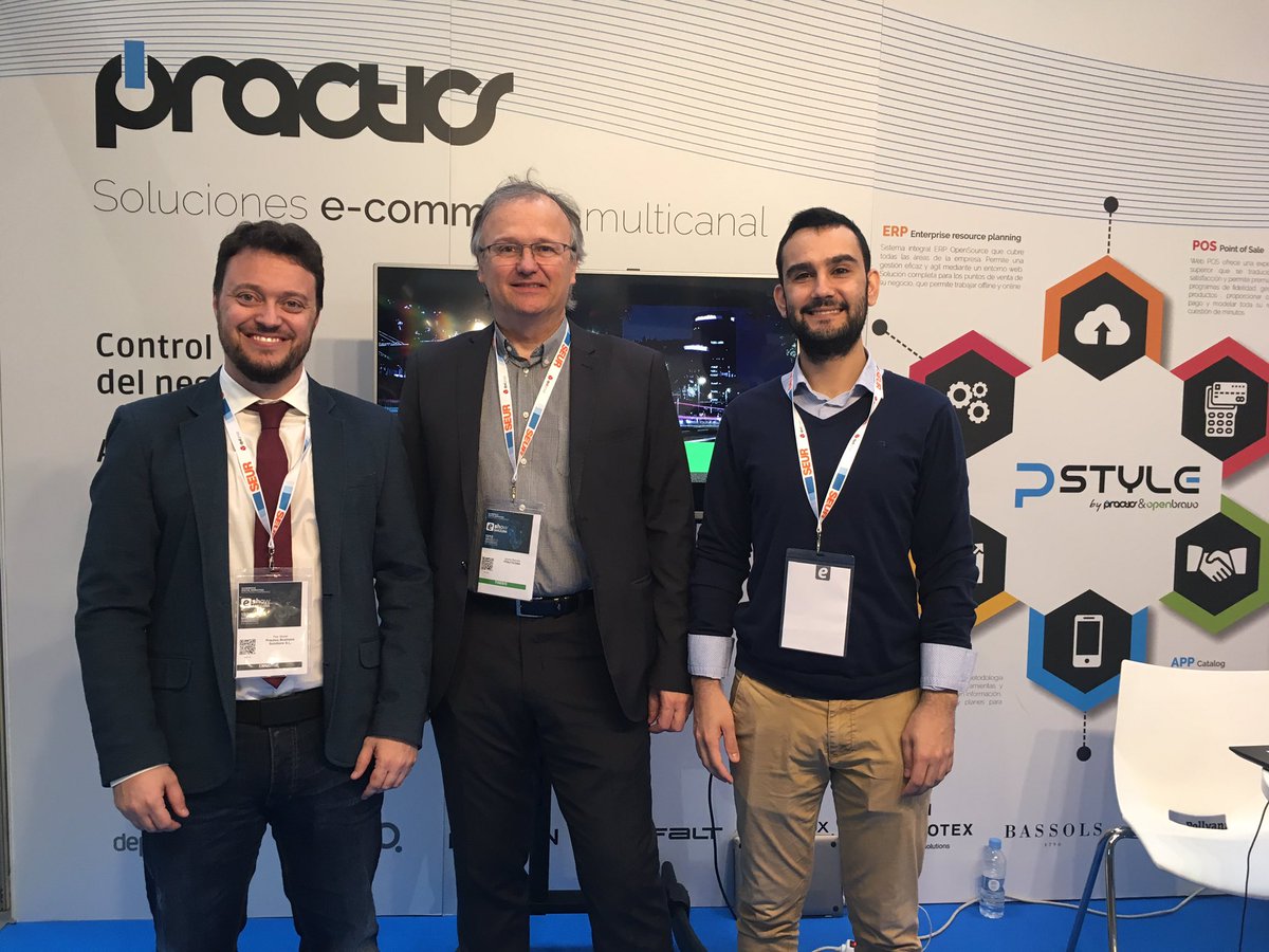 eshowesp's tweet photo. Si lo que buscas es la optimización total de tu compañía, @PracticsBS es la solución #cloud para controlar  todos los procesos de tu negocio #omnicanal, #ecommerce, #Retail, #logistica y #Catálogo.
#eShowBCN2019 https://t.co/AKKr0qhplY