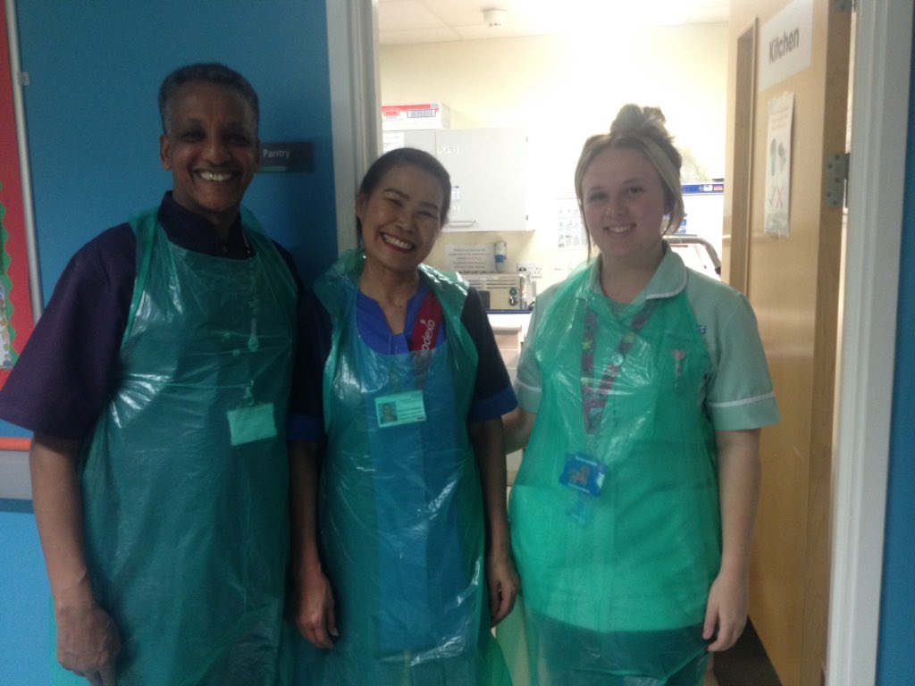 This is the mealtime 'Dream Team' ward 78 RMCH, amazing meal service putting their patients needs at the heart of the service and working as a team <a href="/MFTnhs/">MFT NHS</a> <a href="/NHWeek/">N&H Week</a> #NHW2019