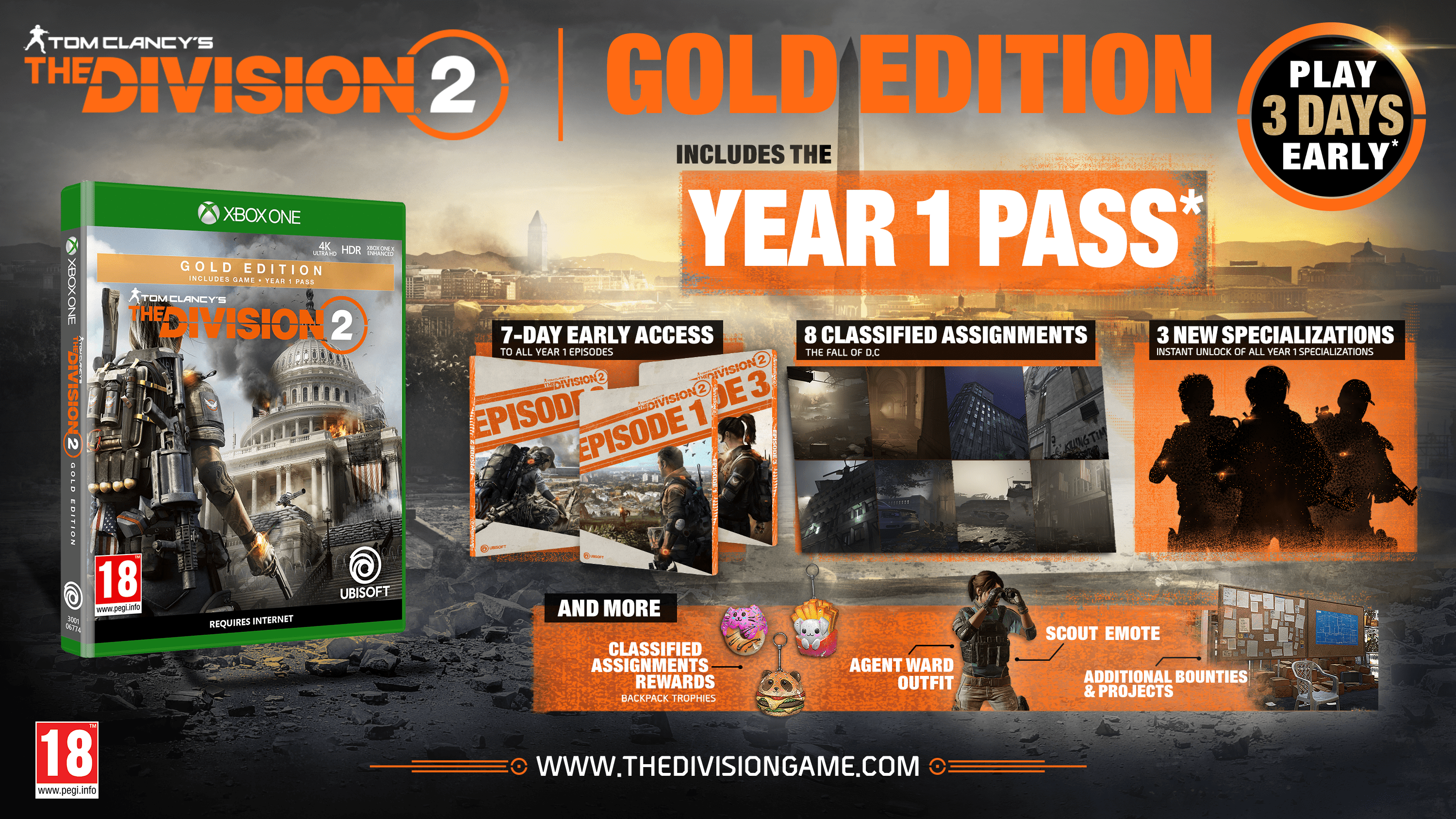 The division gold shop edition xbox one
