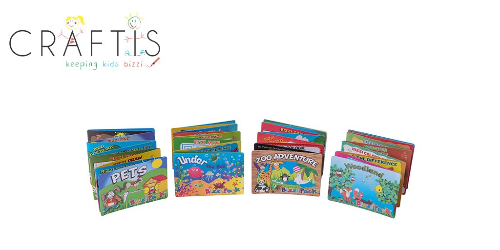 Pilgrim_Foods's tweet photo. Double-side with 18 different activities inside.
The Bizzi Activity Packs (small) from @BizziBags are perfect for keeping your little customers entertained. 
Four double-sided designs including Pet/Farm, Safari/Zoo, City/Woodland and Knights/Under the Sea. https://t.co/qmLNwqHRwD