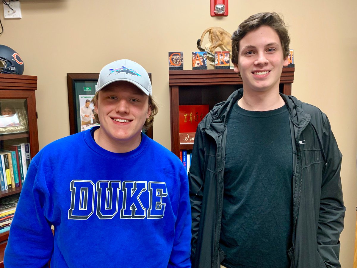 Congratulations to Robert and Braydon for both earning admission to this year's NC Governor's School Sessions! Robert will be attending for Natural Sciences and Braydon will be attending for Choral Music!

#jchslife