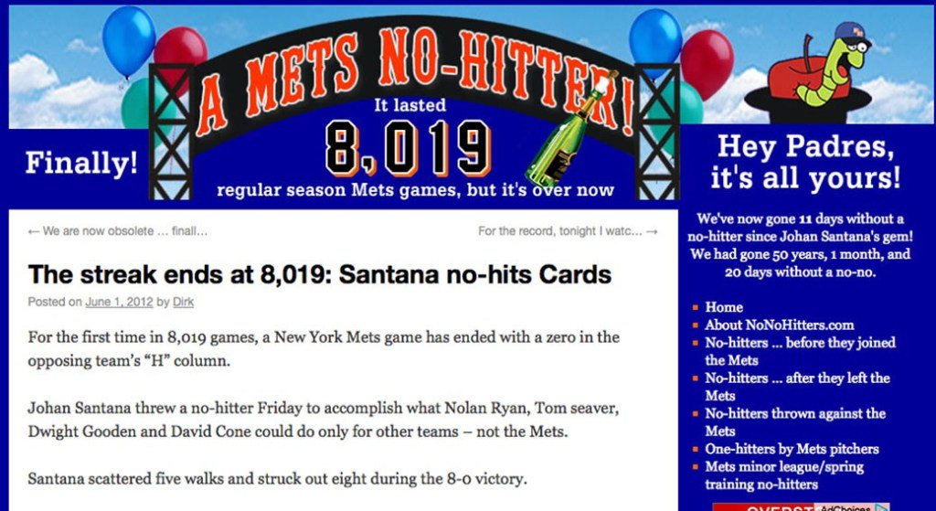 Happy 40th birthday to no no-no streak breaker Johan Santana  