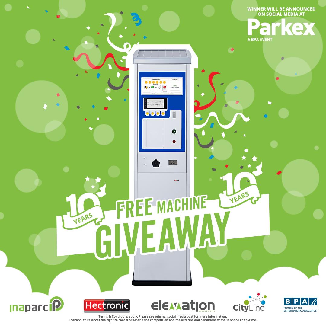 inaparc_ltd's tweet photo. Only 3 weeks left to enter our @HectronicNews Citea coin only machine giveaway.Winner will be announced from stand P235 during this years @BritishParking #parkex19 Enter here: https://t.co/hDhXh3yxh6
#inaparc #hectronic #itstimeforsomethingnew #britishparking #parking2019 #citea https://t.co/1Rizs1rR6w