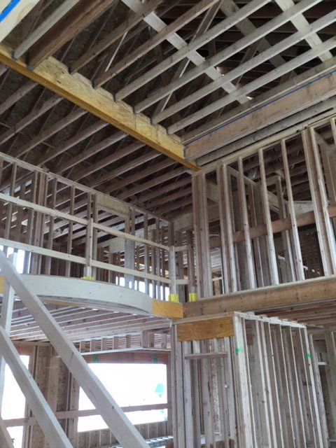 BlissBuiltHomes's tweet photo. Here’s a little frame work on a custom home in Elma, NY. Sure starts to bring the space together once rooms begin to be laid out. Stay tuned for more updates 👷🏼‍♂️👷🏾‍♀️🏗#blissbuilt https://t.co/DA3OLMSk0q