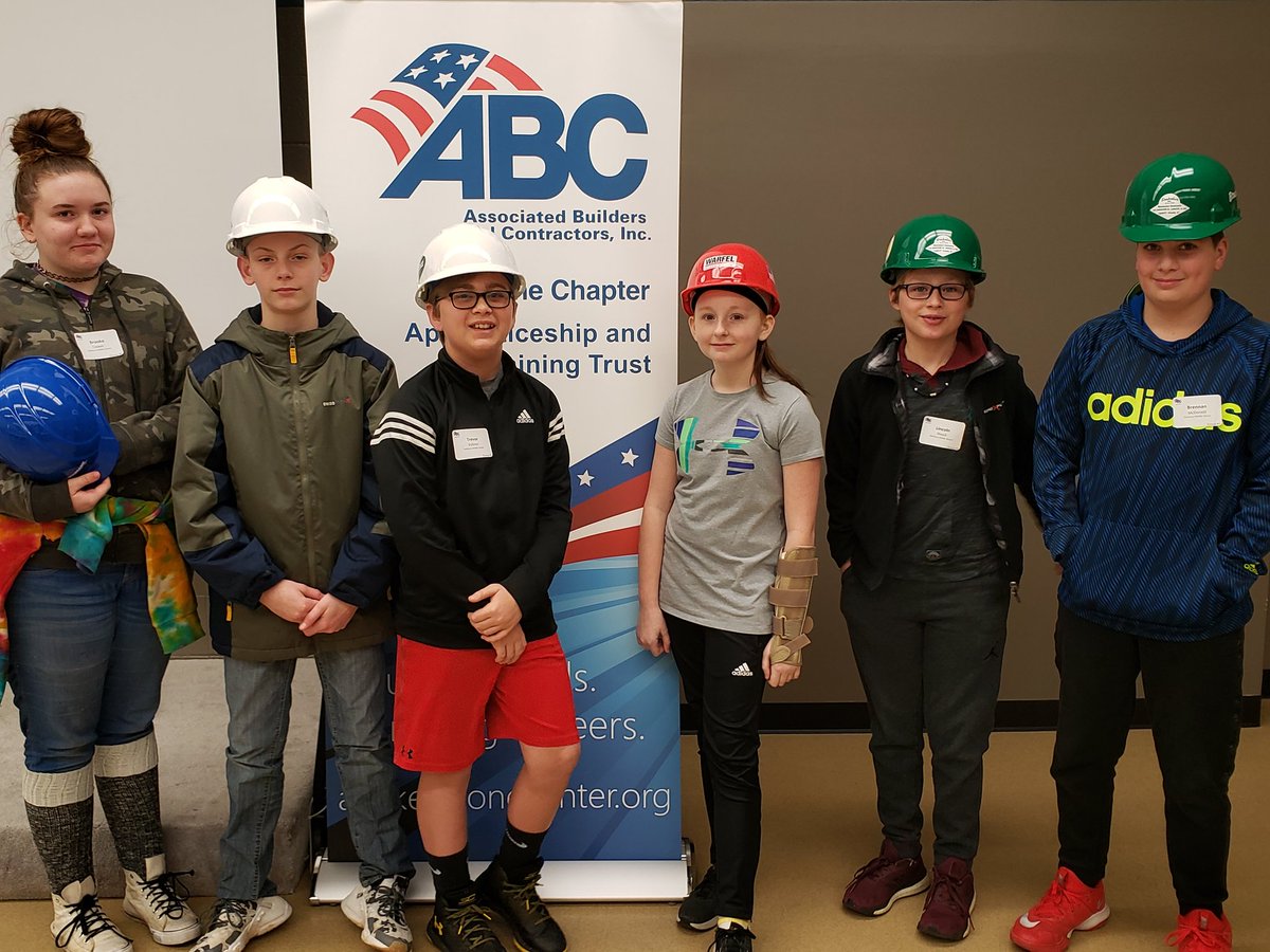 Excited to have a group of learners at @ABCKeystone for Construction Wars today. #careersuccess #skilledjobs