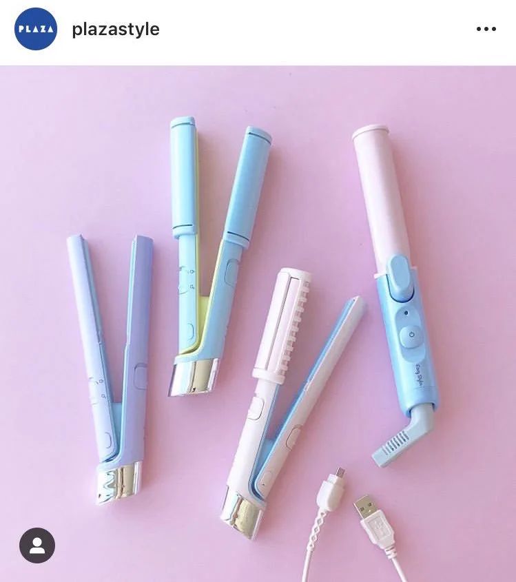 いつでもどこでも使えるヘアアイロン！！可愛いを標準装備しよう！