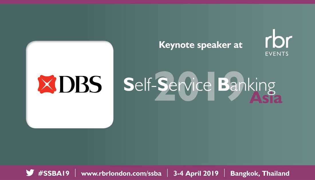 RBRDataServices's tweet photo. Is video banking the future of self-service? Don't miss @dbsbank's keynote at #SSBA19 in Bangkok 3-4 April - Asia's leading conference on #selfservice and #digitalbanking. BOOK NOW! https://t.co/rmB4eHkvs4 #DX #fintech #CX https://t.co/vx3tcyBv70