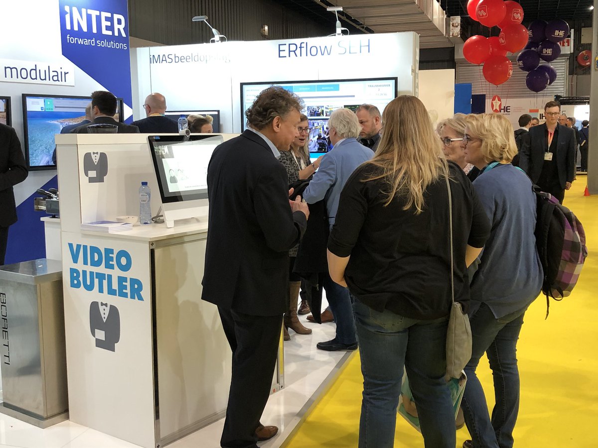 Kom vandaag of morgen langs op <a href="/vakbeursZorgICT/">Zorg&ict</a> in <a href="/jaarbeurs/">Jaarbeurs</a> en wij vertellen u graag meer over onze #videoconsult oplossing met persoonlijke ondersteuning van <a href="/VideobutlerNL/">Videobutler</a> Wij staan op de stand van @INTERforward in Hal 10.